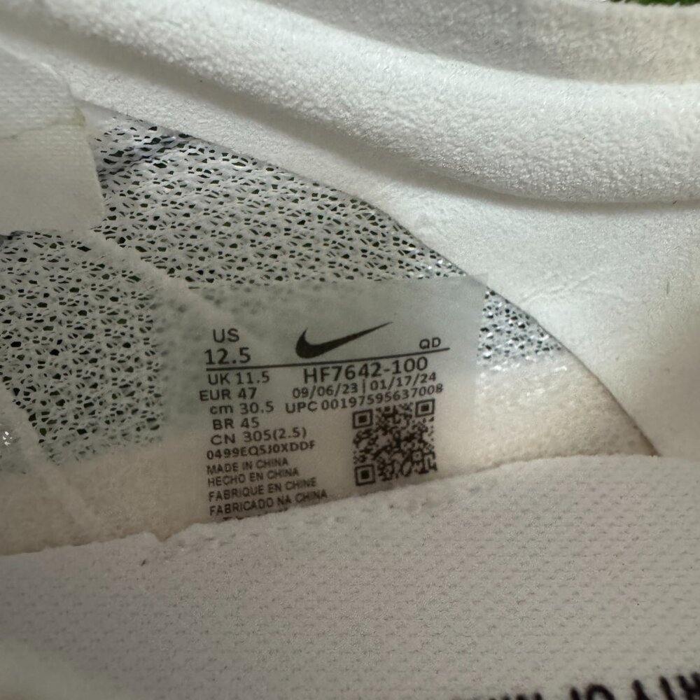Nike Air Zoom Victory 2 Prototype Sample Track Spikes White HF7642-100 Men 12.5 - Picture 11 of 11
